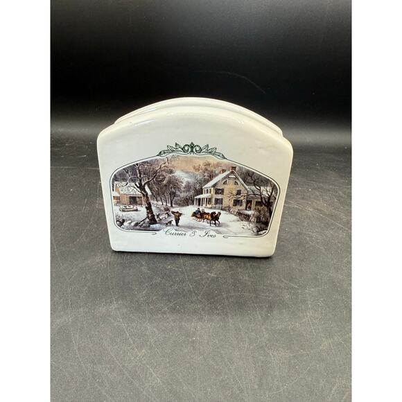 American Homestead Winter Currier & Ives 9-Piece Countertop Collection - Picture 8 of 9